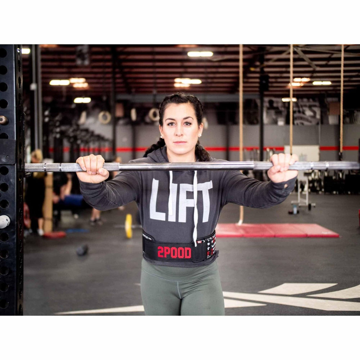 Buy the 2POOD 2POOD Roses Weightlifting Belt (XL) at HighPowered.ch