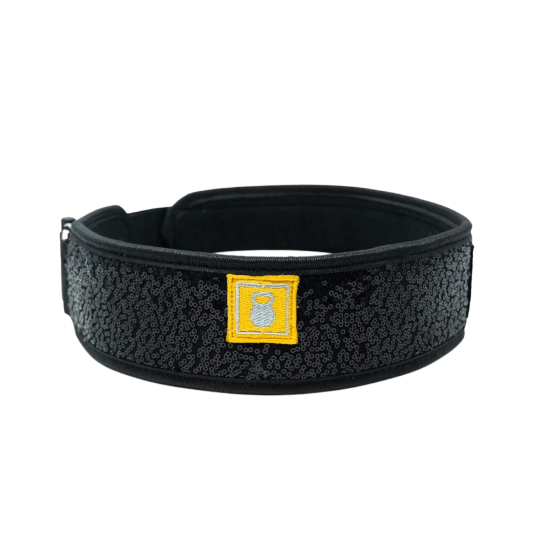 3" Petite Black Magic (Sparkle) Weightlifting Belt kaufen - 2POOD 3 Inch Belt - Fitness Onlineshop