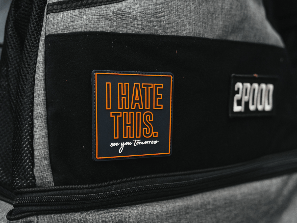 I Hate This Patch kaufen - 2POOD Patches - Fitness Onlineshop
