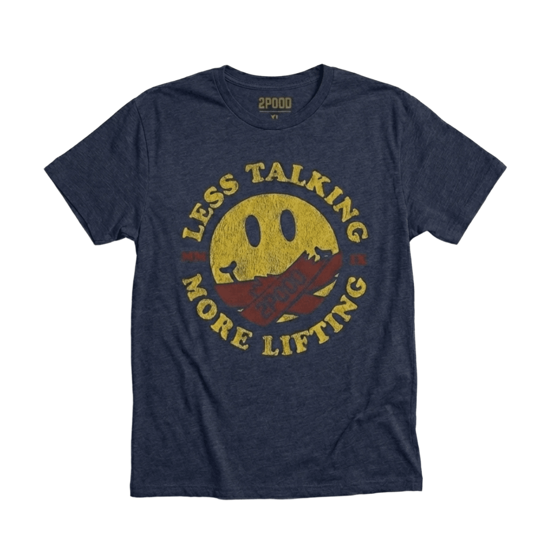 Less Talking T-Shirt kaufen - 2POOD T-Shirts - Fitness Onlineshop