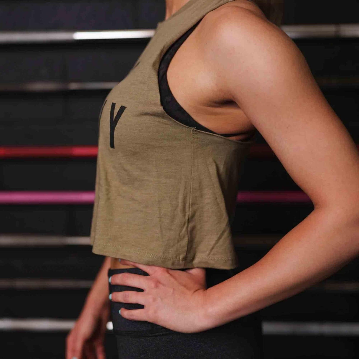 2POOD Lift Heavy Ish Tank Olivegrün kaufen bei HighPowered.ch