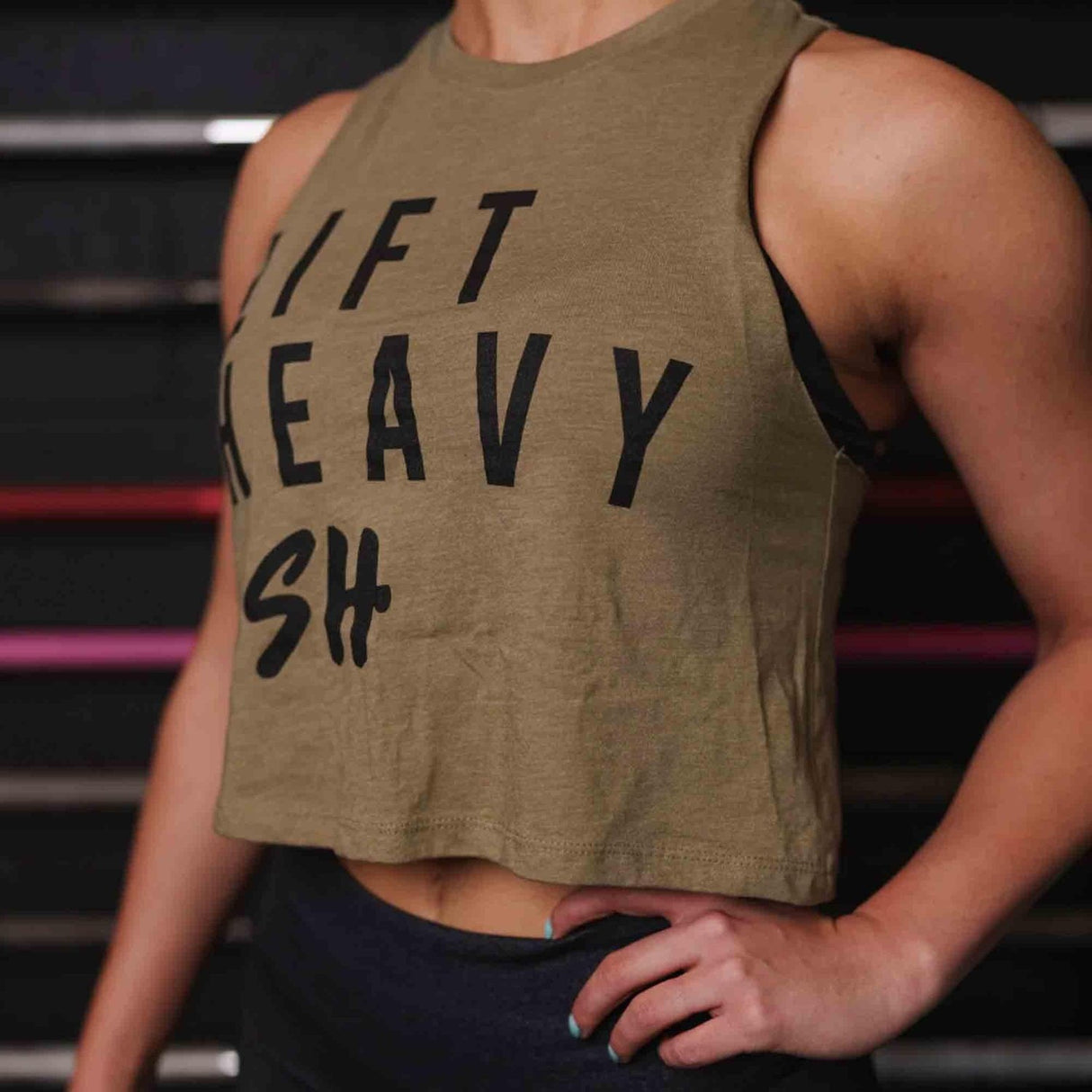 2POOD Lift Heavy Ish Tank Olivegrün kaufen bei HighPowered.ch