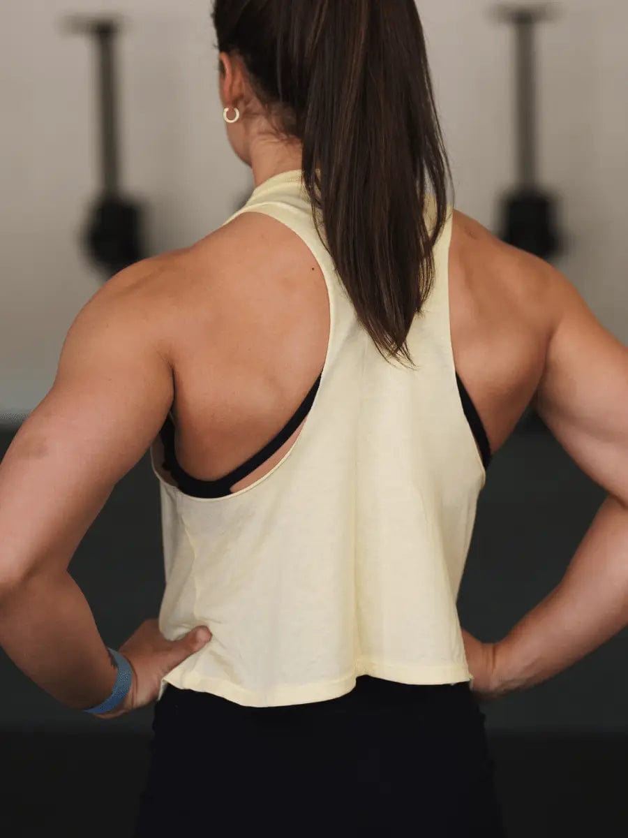 Lift Tank - Yellow kaufen - 2POOD Oberteile Damen - Fitness Onlineshop