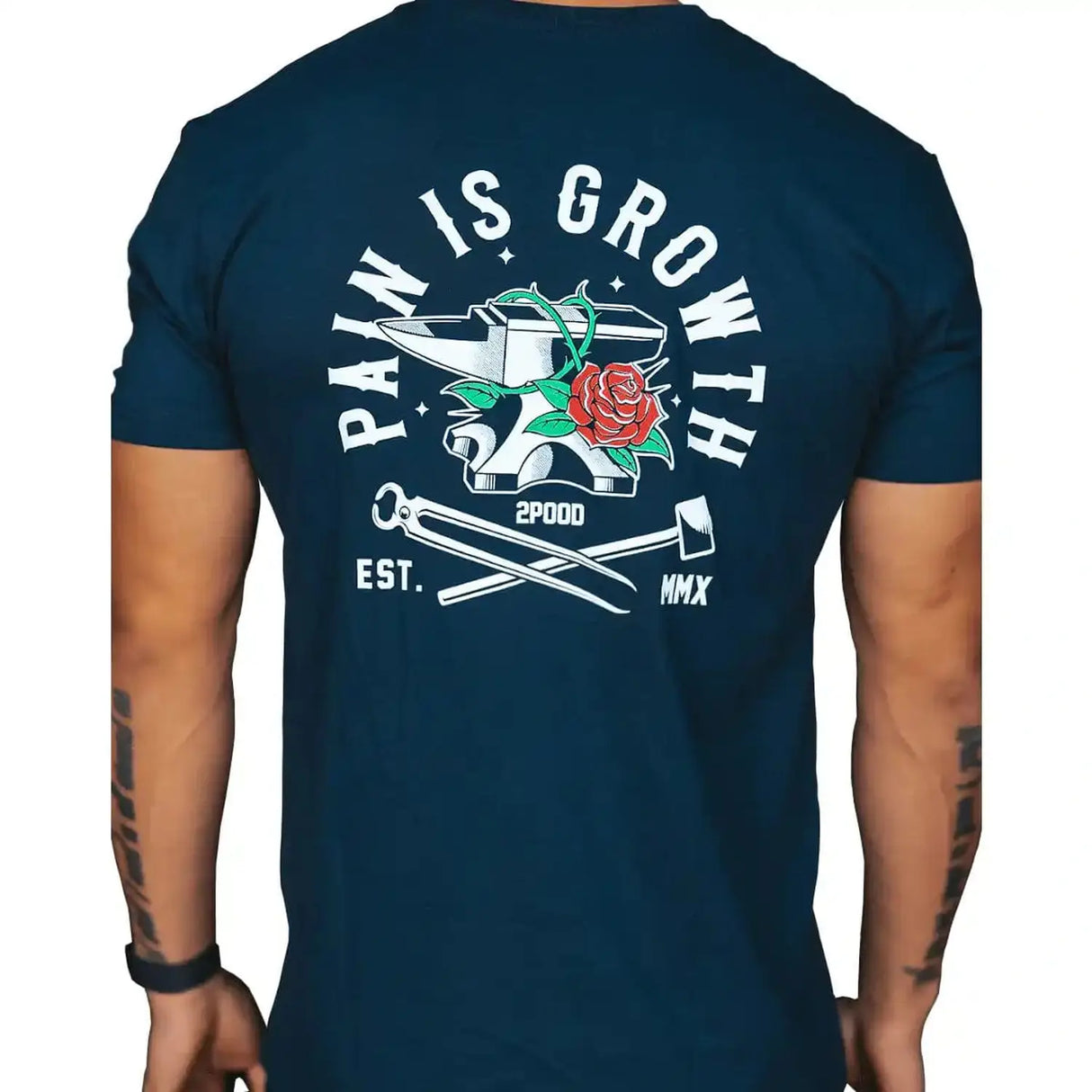 2POOD Pain Is Growth T-shirt kaufen bei HighPowered.ch