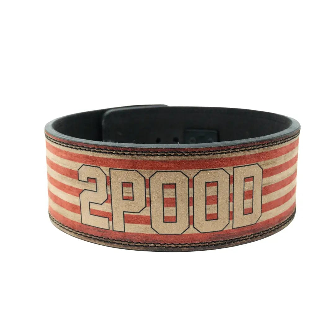 Unapologetically American 10mm Lever Belt kaufen - 2POOD Gewichthebergürtel - Fitness Onlineshop