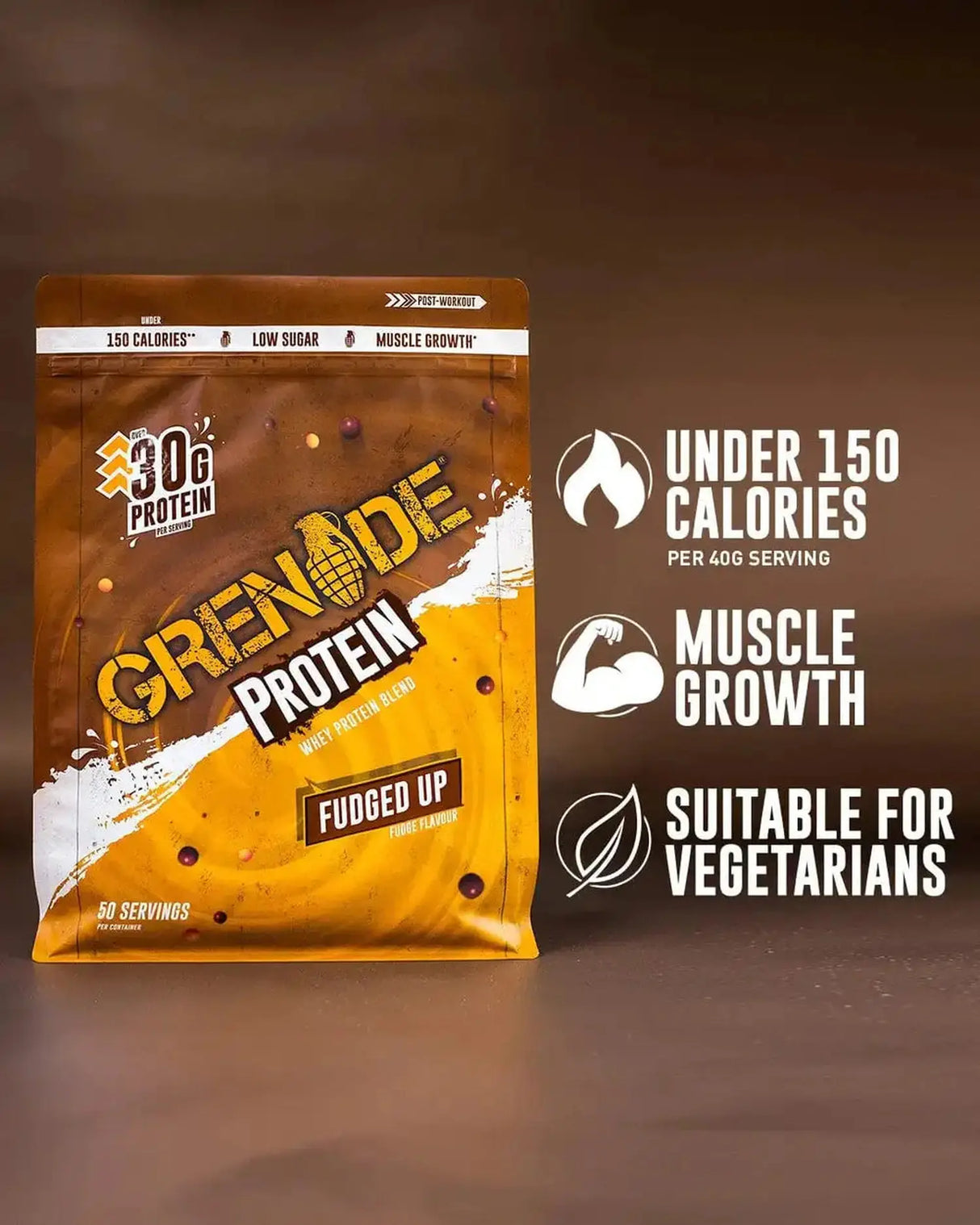 Acquista Grenade Grenade Protein Blend (siero di latte) Fudged Up da 2 kg su HighPowered.ch