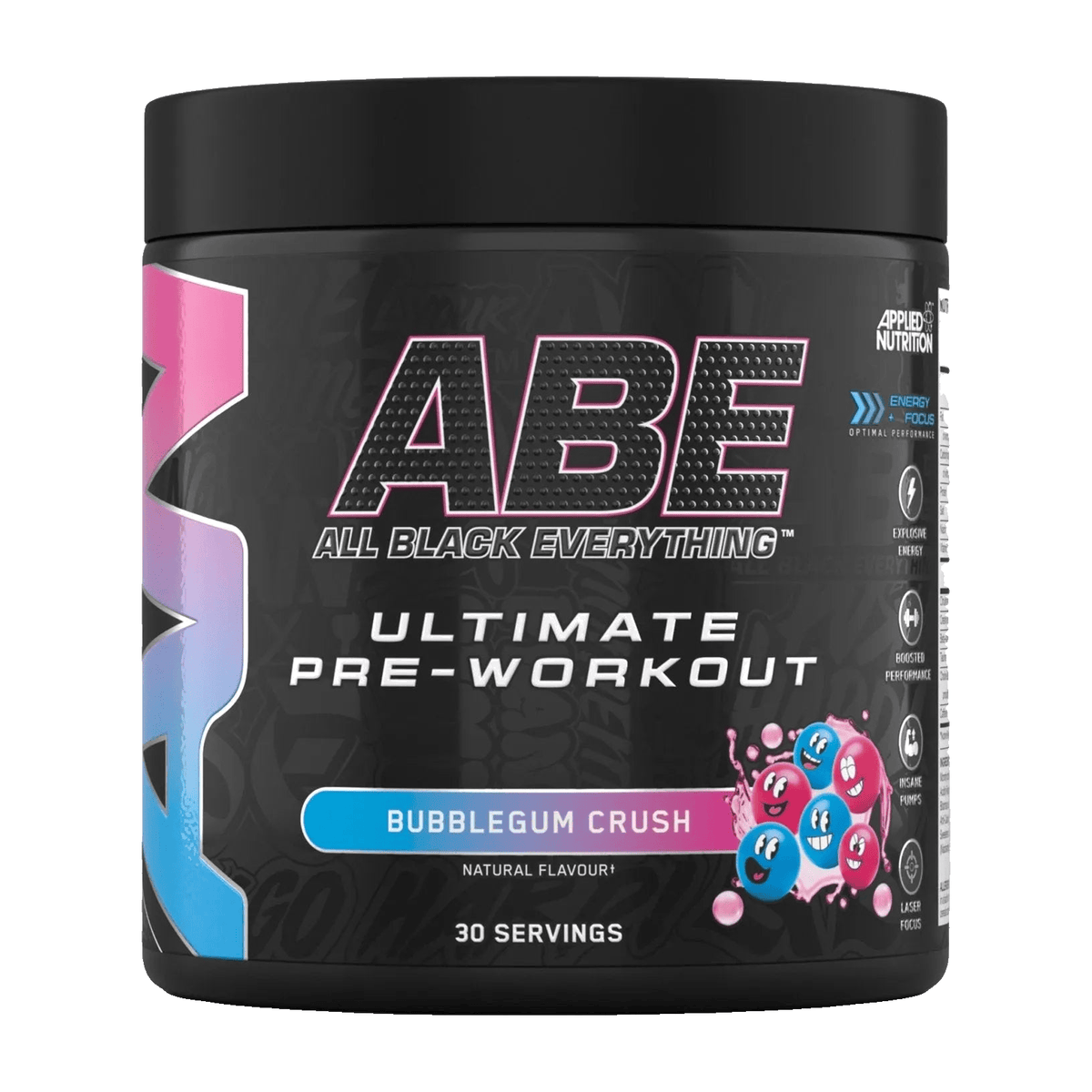 Applied Nutrition ABE (All Black Everything) (375 g) Bubblegum Crush kaufen - Applied Nutrition Pre-Workout - Fitness Onlineshop