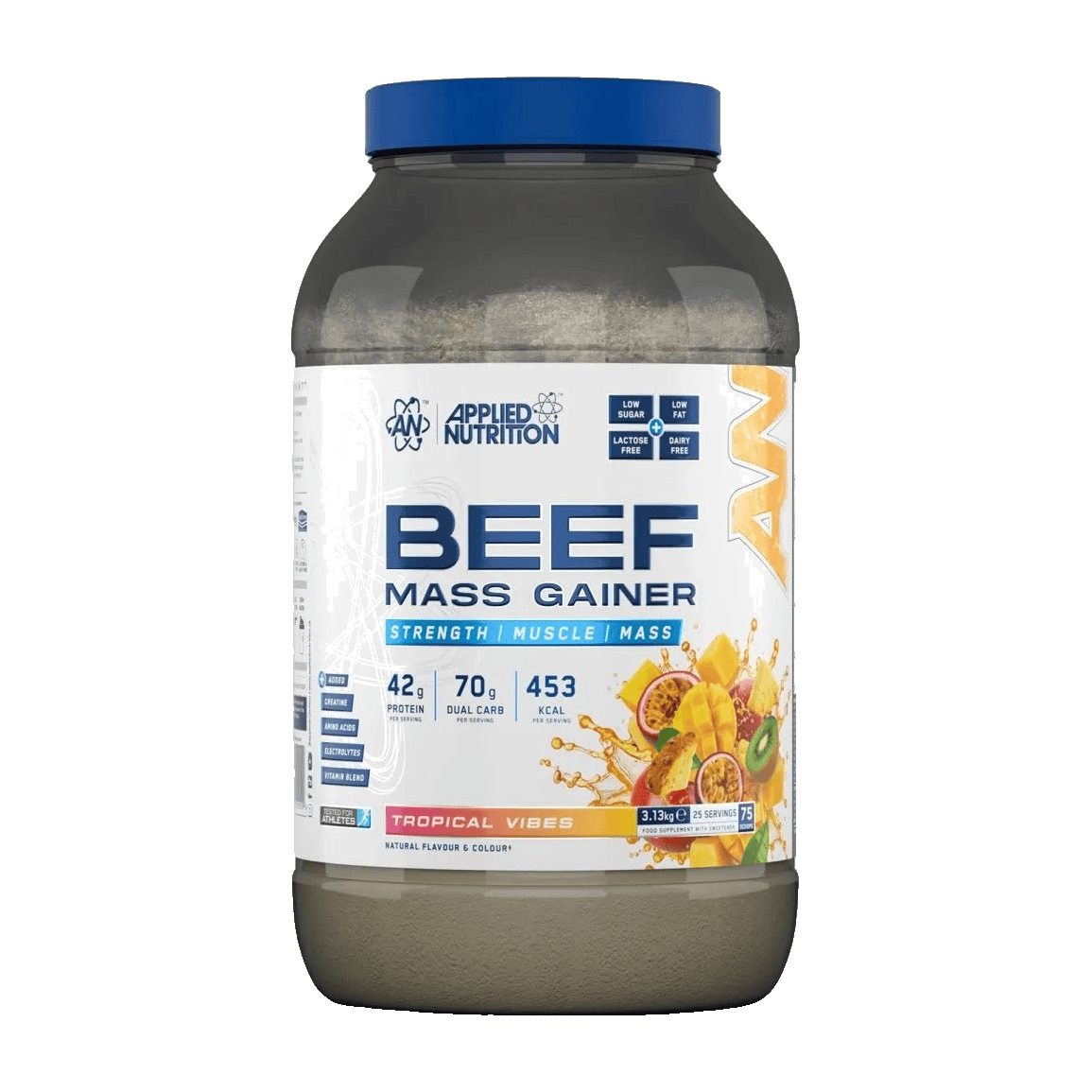 Applied Nutrition Beef Mass Gainer (3.13 kg) Tropical Vibes kaufen - Applied Nutrition Weightgainer - Fitness Onlineshop