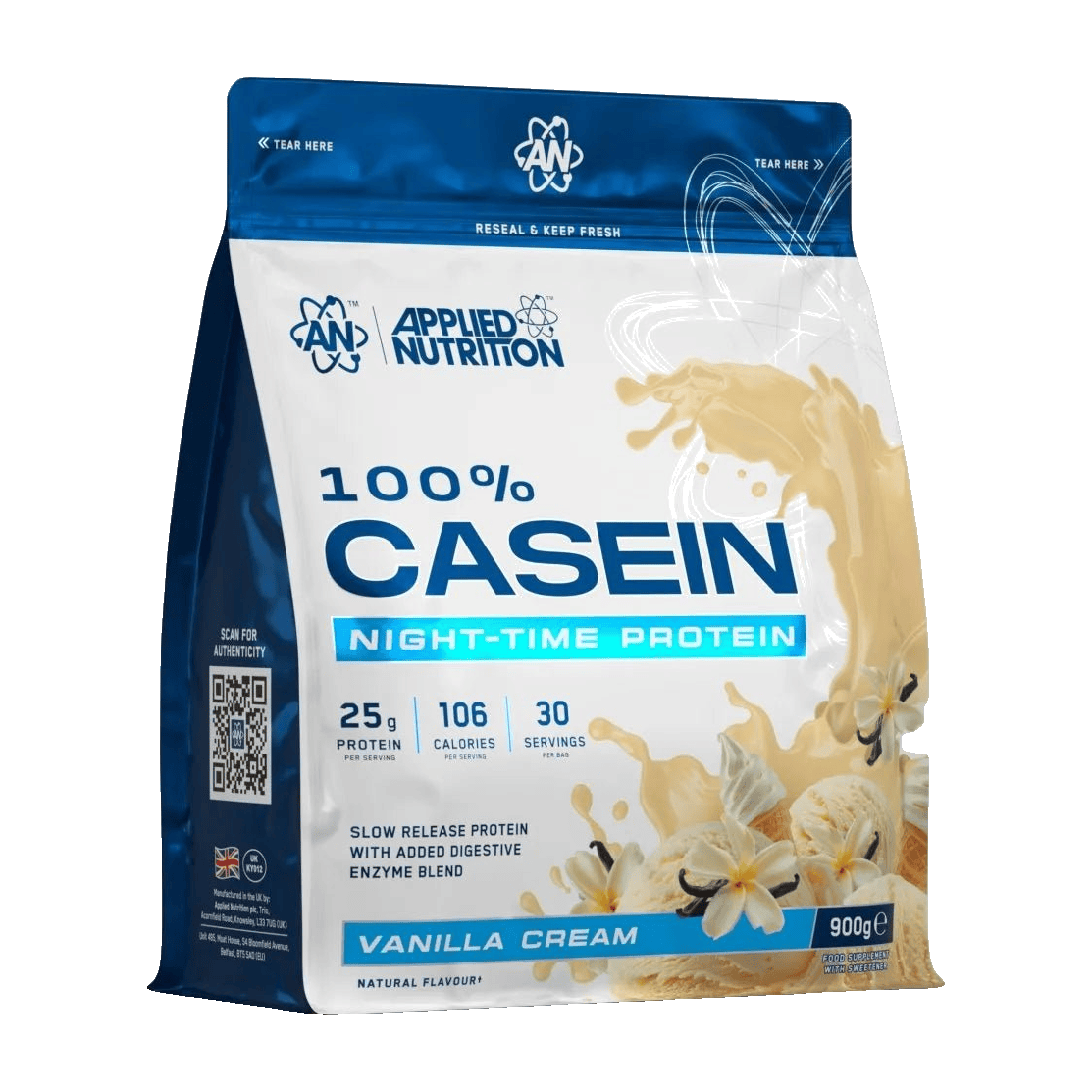 Applied Nutrition Casein 900 g / Vanilla Cream kaufen - Applied Nutrition Casein Proteinpulver - Fitness Onlineshop