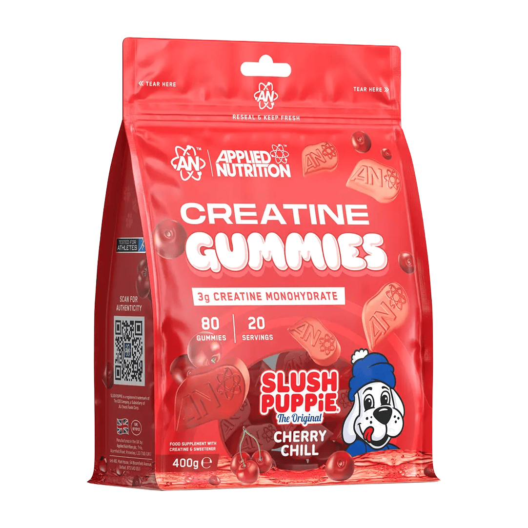 Applied Nutrition Creatine Gummies (80 Gummies) Cherry Chill SLUSH PUPPiE kaufen - Applied Nutrition Kreatin - Fitness Onlineshop