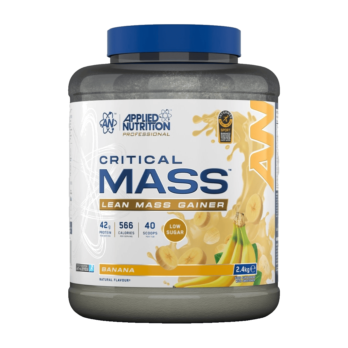 Applied Nutrition Critical Mass Professional (2.4 kg) Banana kaufen - Applied Nutrition Weightgainer - Fitness Onlineshop