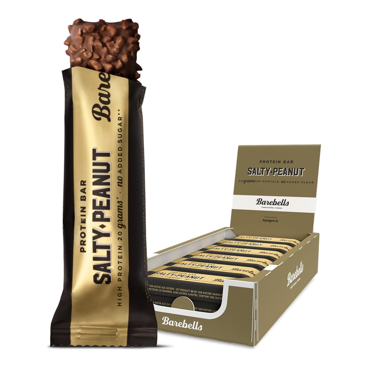 Barebells Protein Riegel 12 x 55 g / Salty Peanut kaufen - Barebells Proteinriegel - Fitness Onlineshop