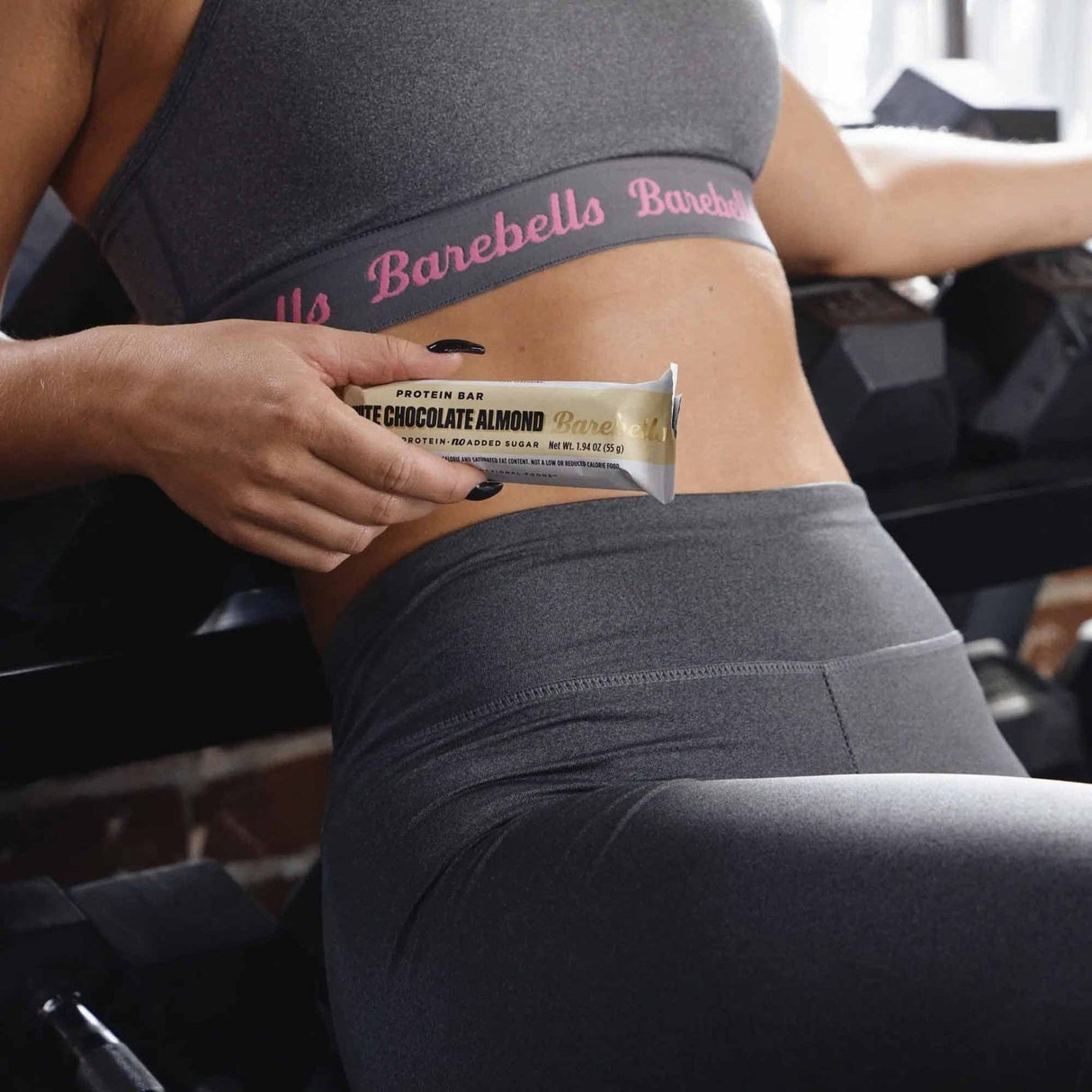 Achetez les barres protéinées Barebells au chocolat blanc et aux amandes (55 g) sur HighPowered.ch