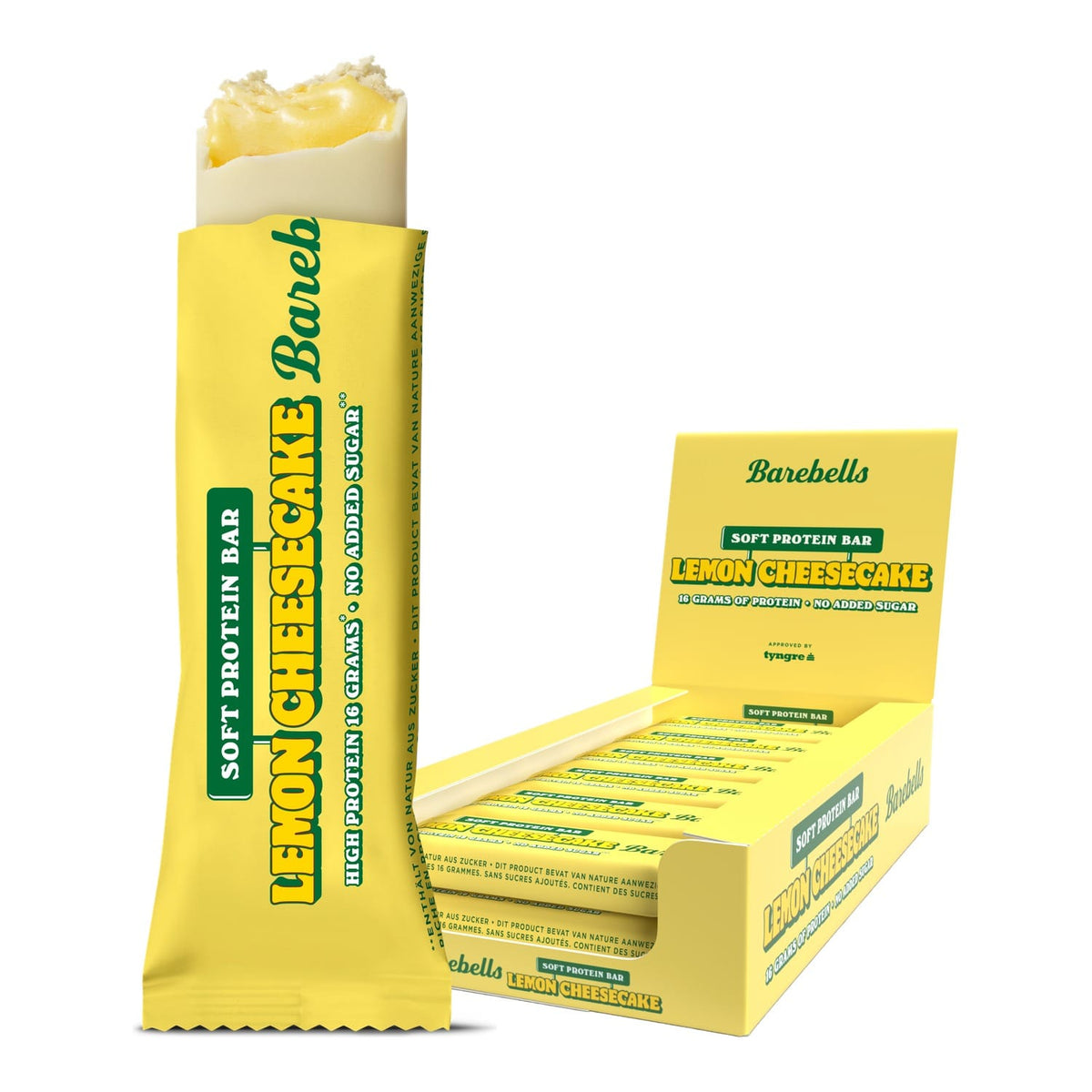 Barebells Soft Proteinriegel 12 x 55 g / Lemon Cheesecake kaufen - Barebells Proteinriegel - Fitness Onlineshop