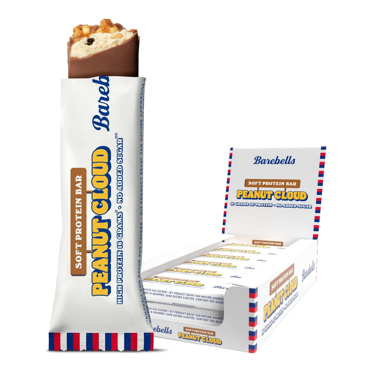 Barebells Soft Proteinriegel 12 x 55 g / Peanut Cloud kaufen - Barebells Proteinriegel - Fitness Onlineshop