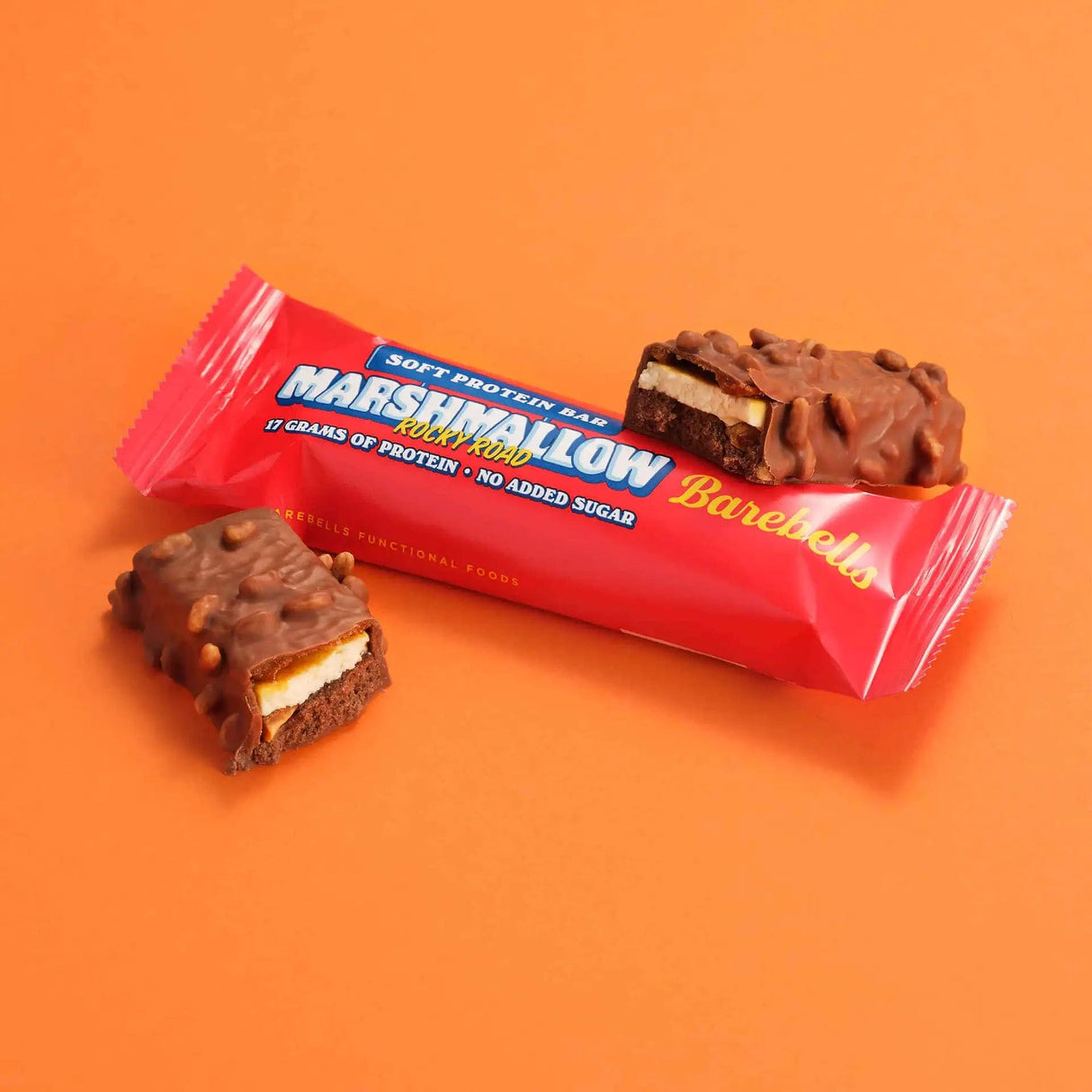 Achetez les barres protéinées Barebells Soft Proteinriegel 12 x 55 g Marshmallow Rocky Road sur HighPowered.ch