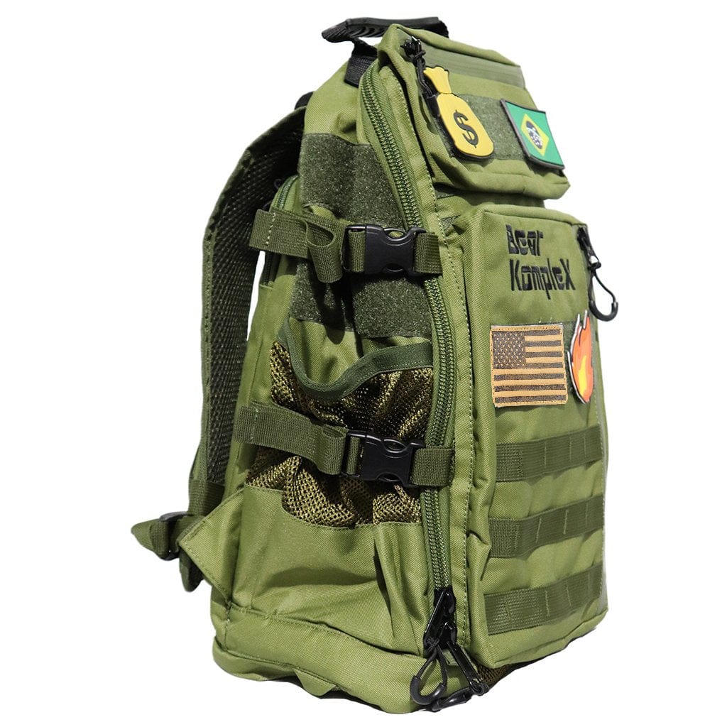 Buy the Bear KompleX Commuter Backpack (25L) in Olive at HighPowered.ch