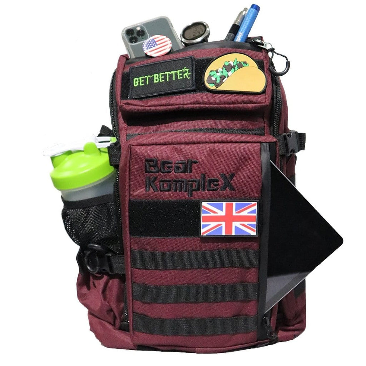 Buy the Bear KompleX Commuter Backpack (25L) in Bordeaux at HighPowered.ch