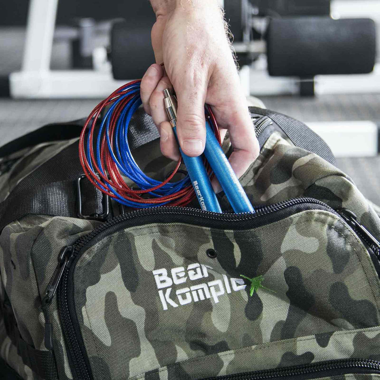 Acquista la corda per saltare Bear KompleX Hummer Speed Jump Rope (blu) su HighPowered.ch