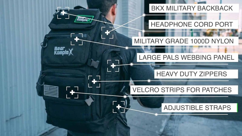 Bear KompleX Military Backpack (50L) kaufen bei HighPowered.ch