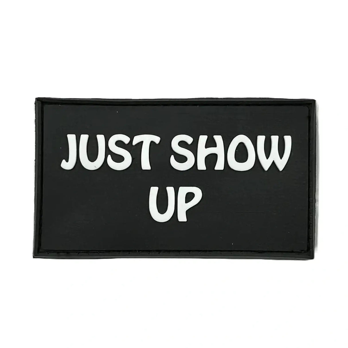 Bear KompleX Velcro Patch "Just Show Up" kaufen bei HighPowered.ch