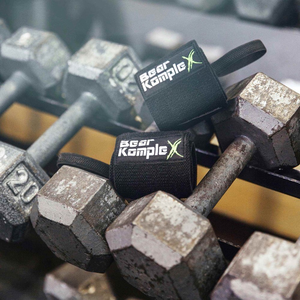 Bear KompleX Wrist Wraps (Handgelenkbandagen) Schwarz kaufen bei HighPowered.ch