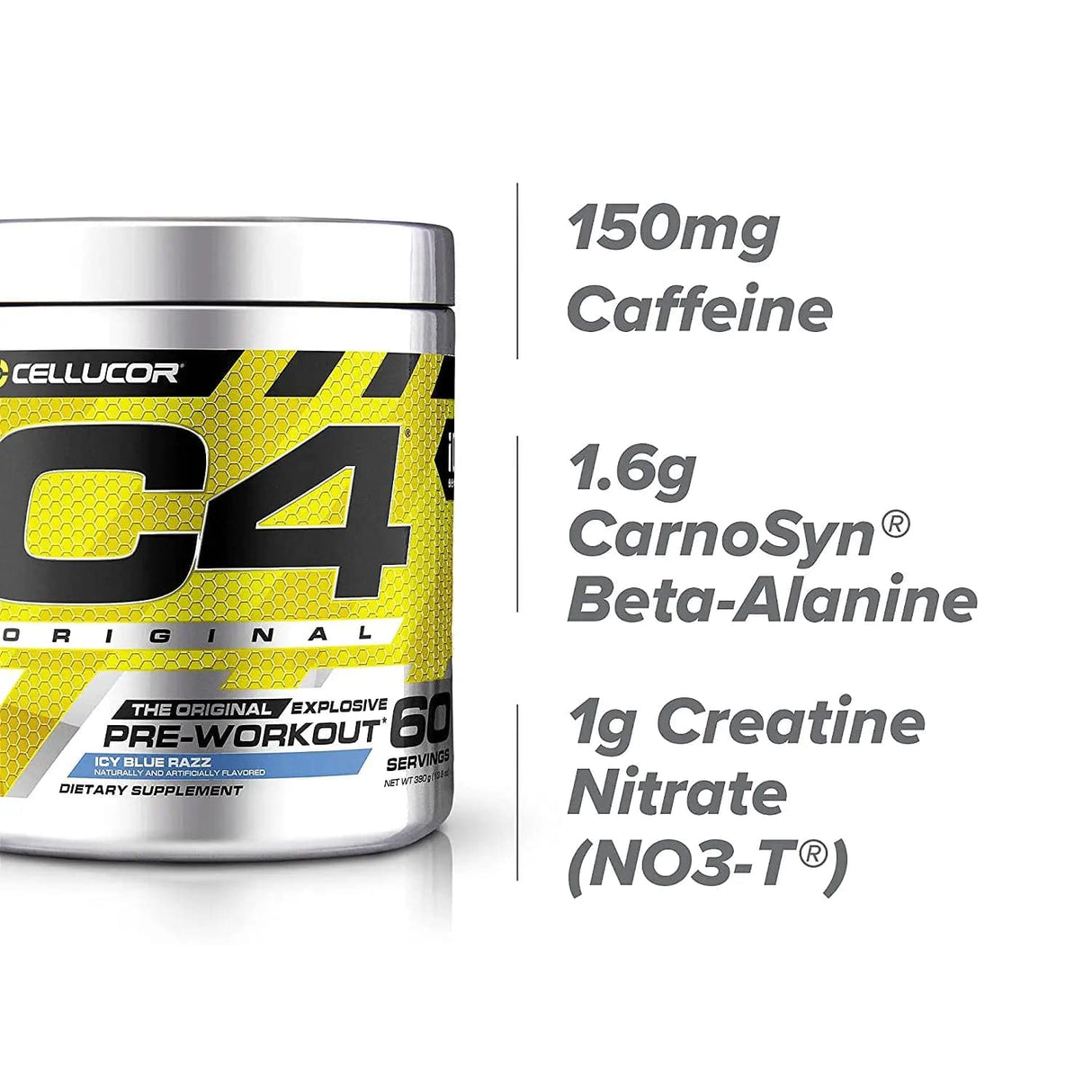 Cellucor Cellucor C4 Original Icy Blue Razz 396 g kaufen bei HighPowered.ch