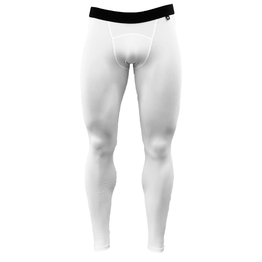 Elite Athletic Gear White Compression Tights kaufen bei HighPowered.ch