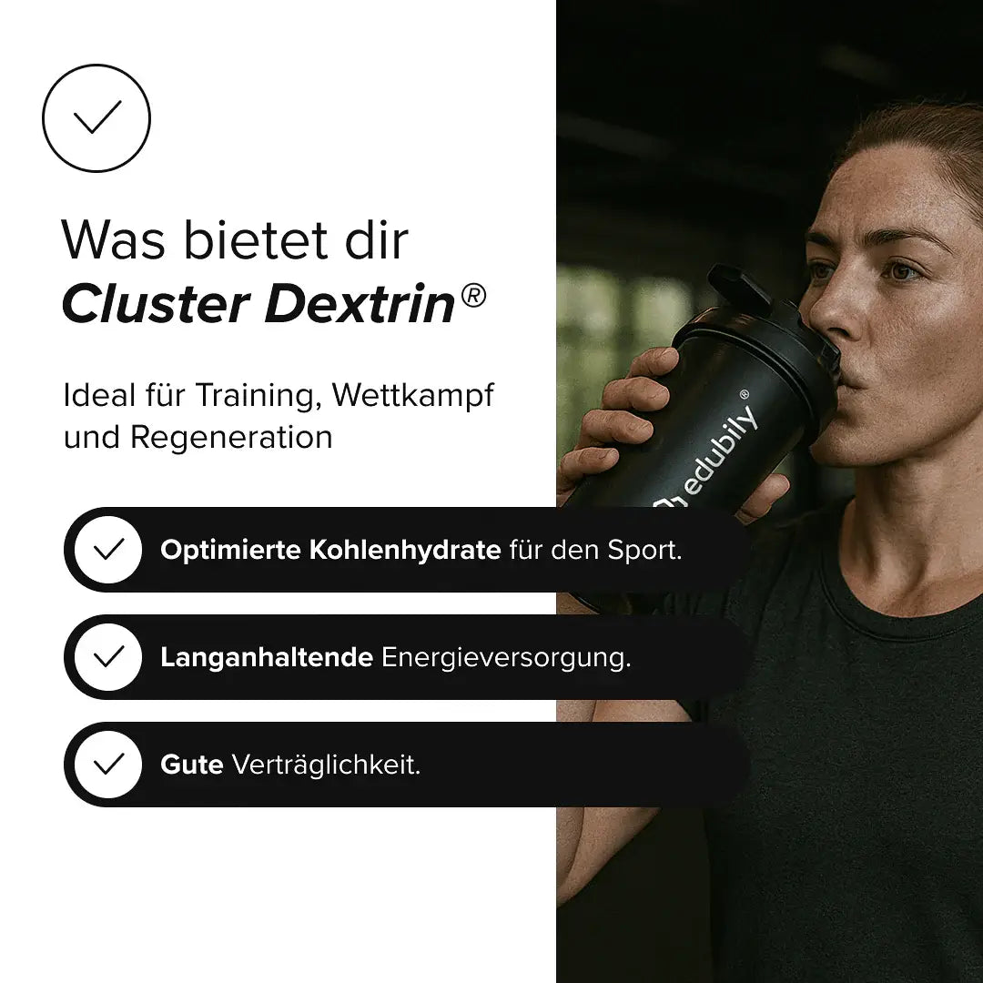 Cluster Dextrin kaufen - edubily Pre-Workout - Fitness Onlineshop