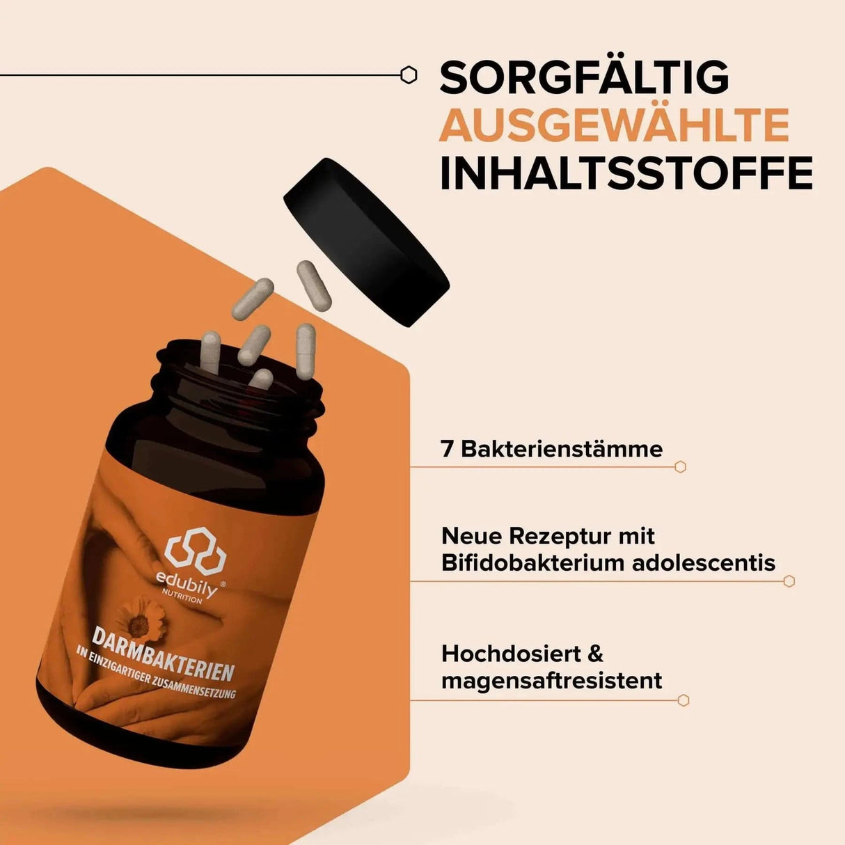 Darmbakterien kaufen - edubily Verdauung - Fitness Onlineshop