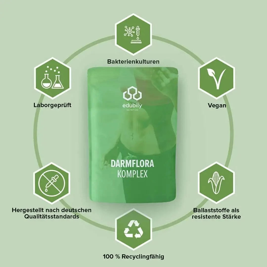 Darmflora-Komplex kaufen - edubily Verdauung - Fitness Onlineshop