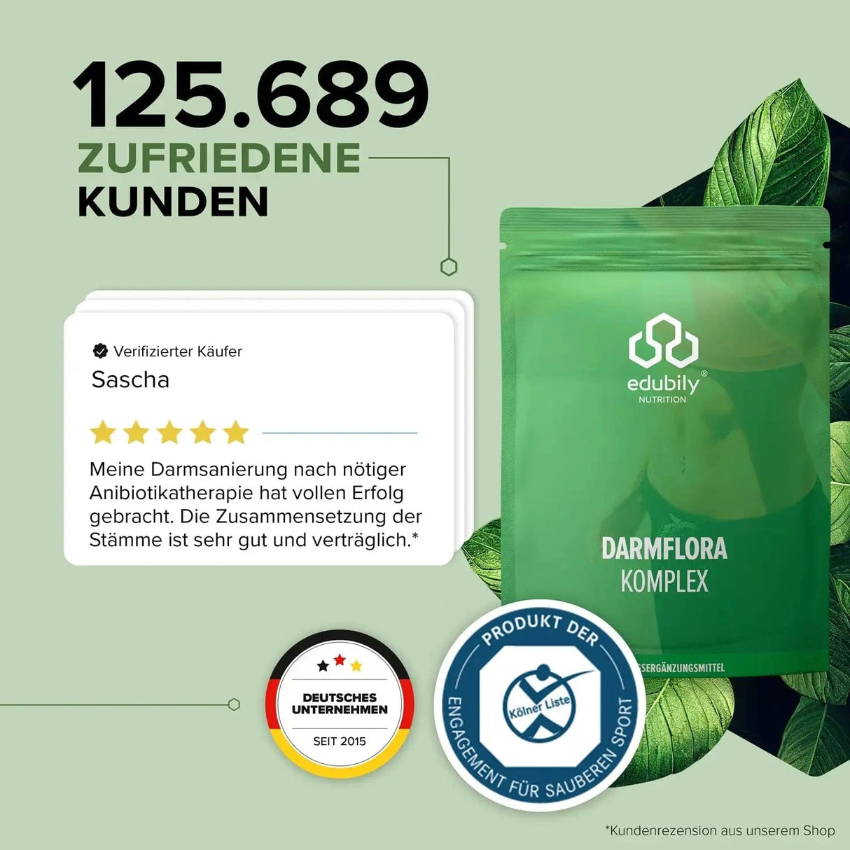 Darmflora-Komplex kaufen - edubily Verdauung - Fitness Onlineshop