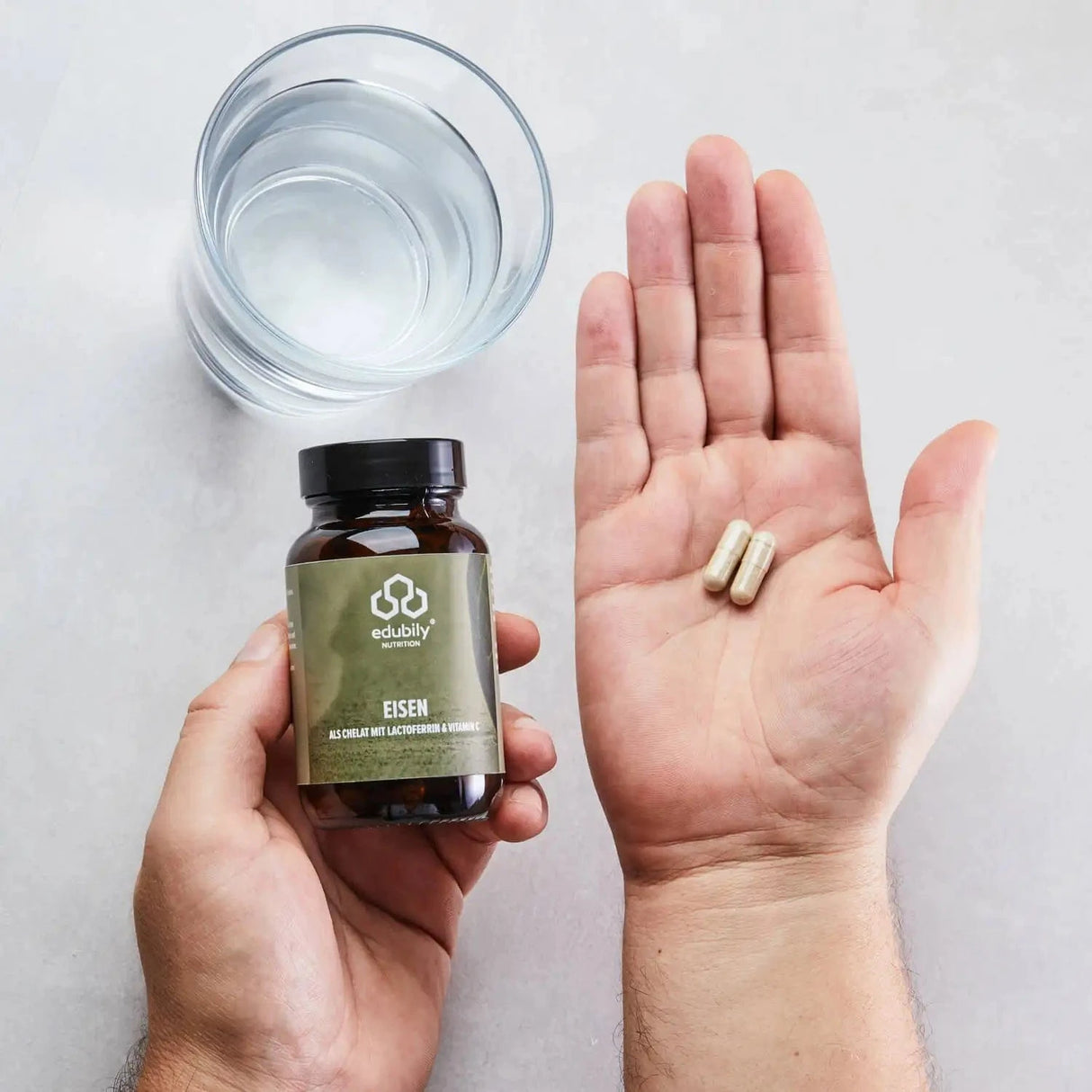 Buy Iron Capsules with Lactoferrin - edubily Iron - Online Fitness Store