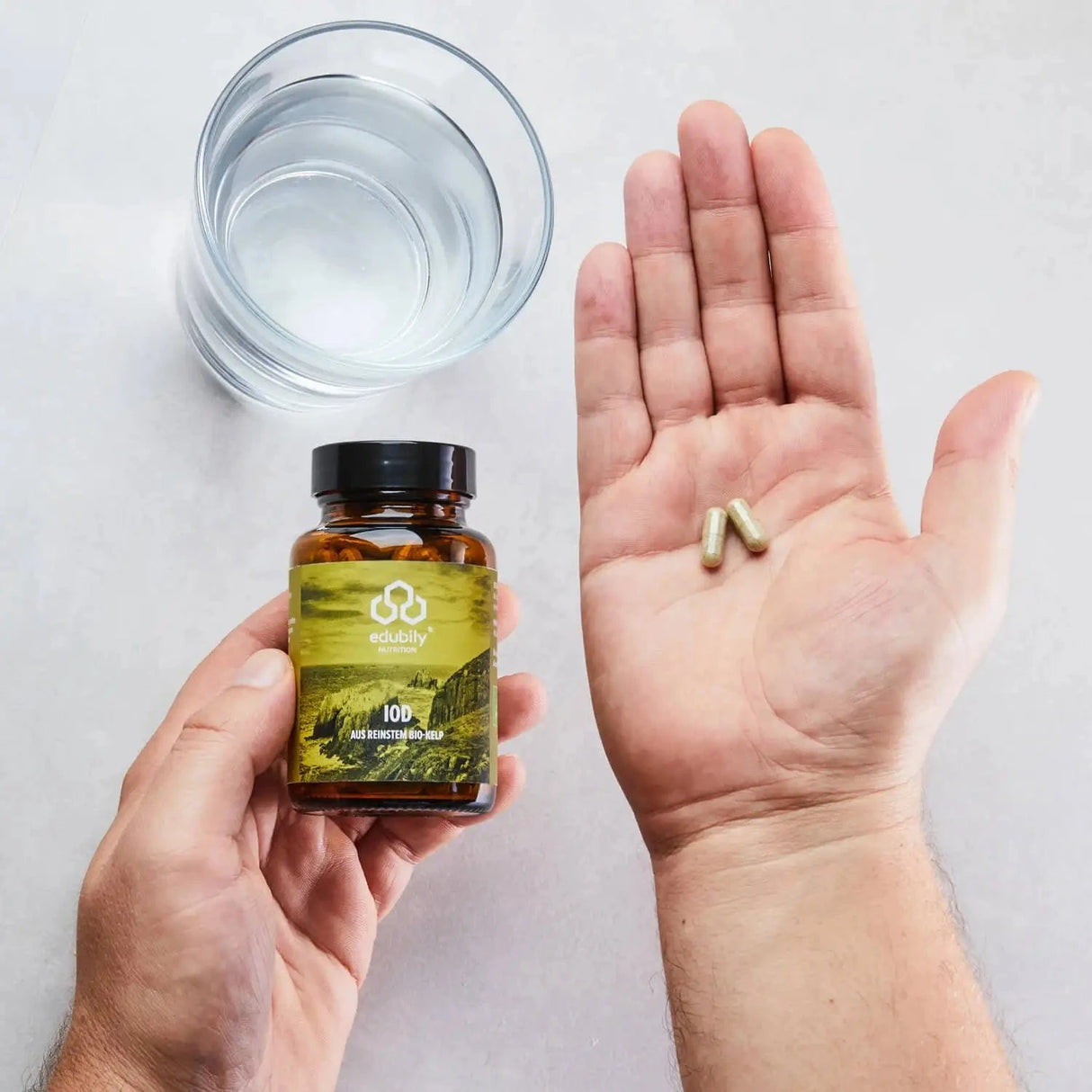 Iod Kapseln – aus reinstem Bio-Kelp kaufen - edubily Jod - Fitness Onlineshop