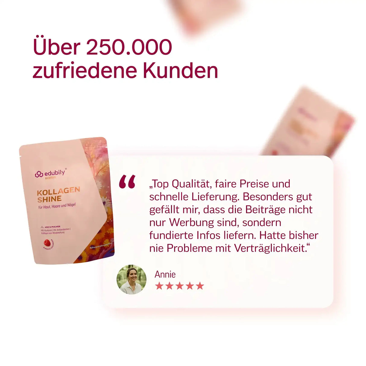 Kollagen Shine kaufen - edubily Kollagen - Fitness Onlineshop