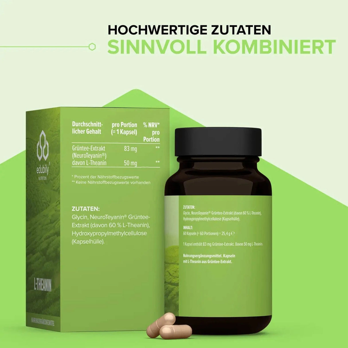 L-Theanin kaufen - edubily Nootropika - Fitness Onlineshop