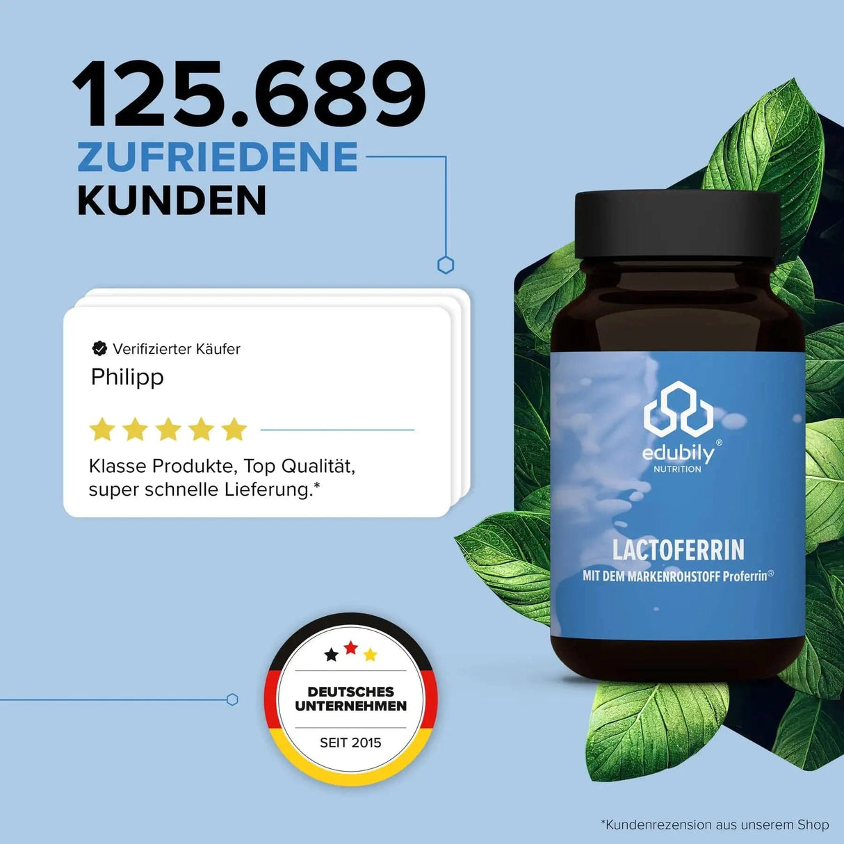 Lactoferrin kaufen - edubily Gesundheit - Fitness Onlineshop