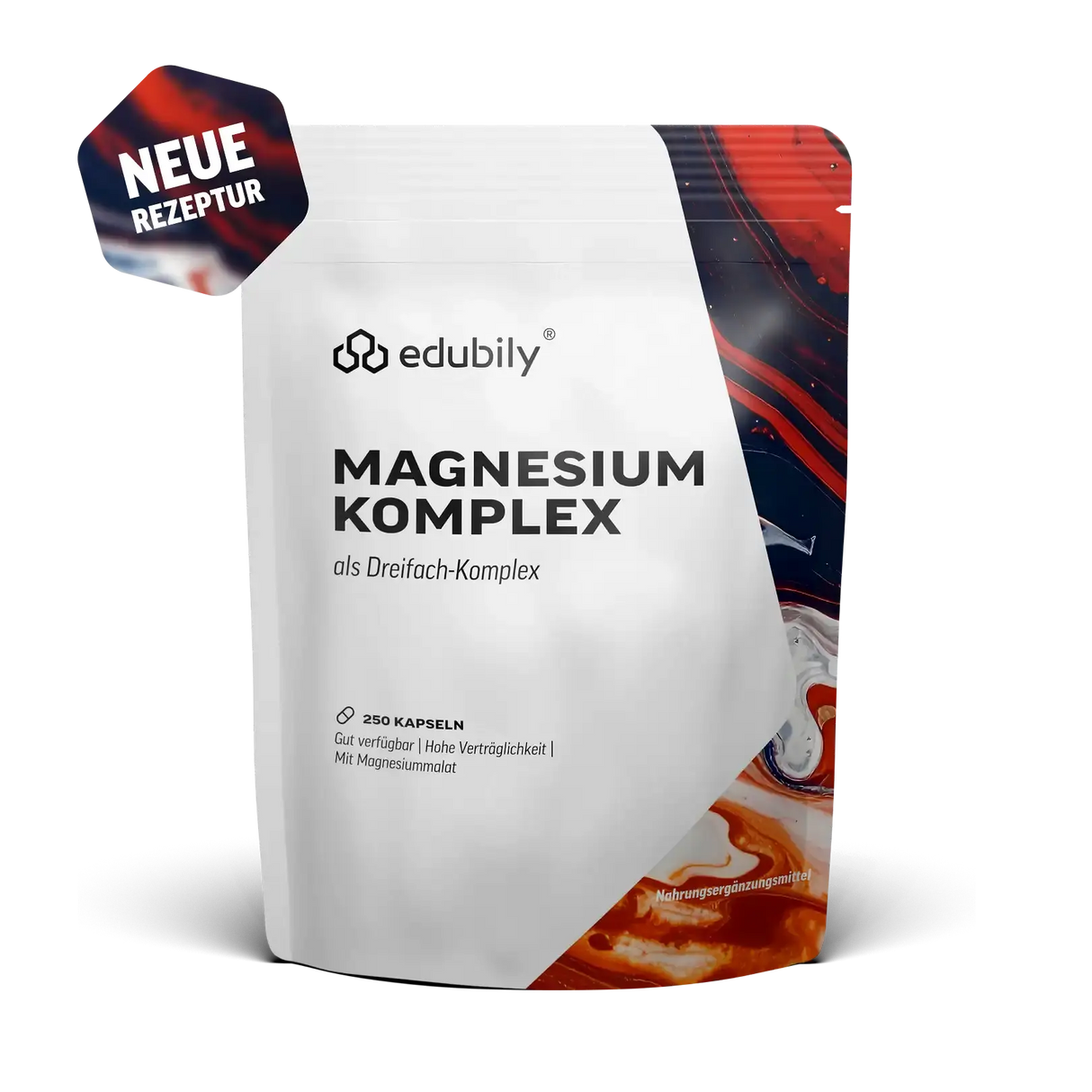 Magnesium-Kapseln 250 Kapseln kaufen - edubily Magnesium (Mineralstoff) - Fitness Onlineshop