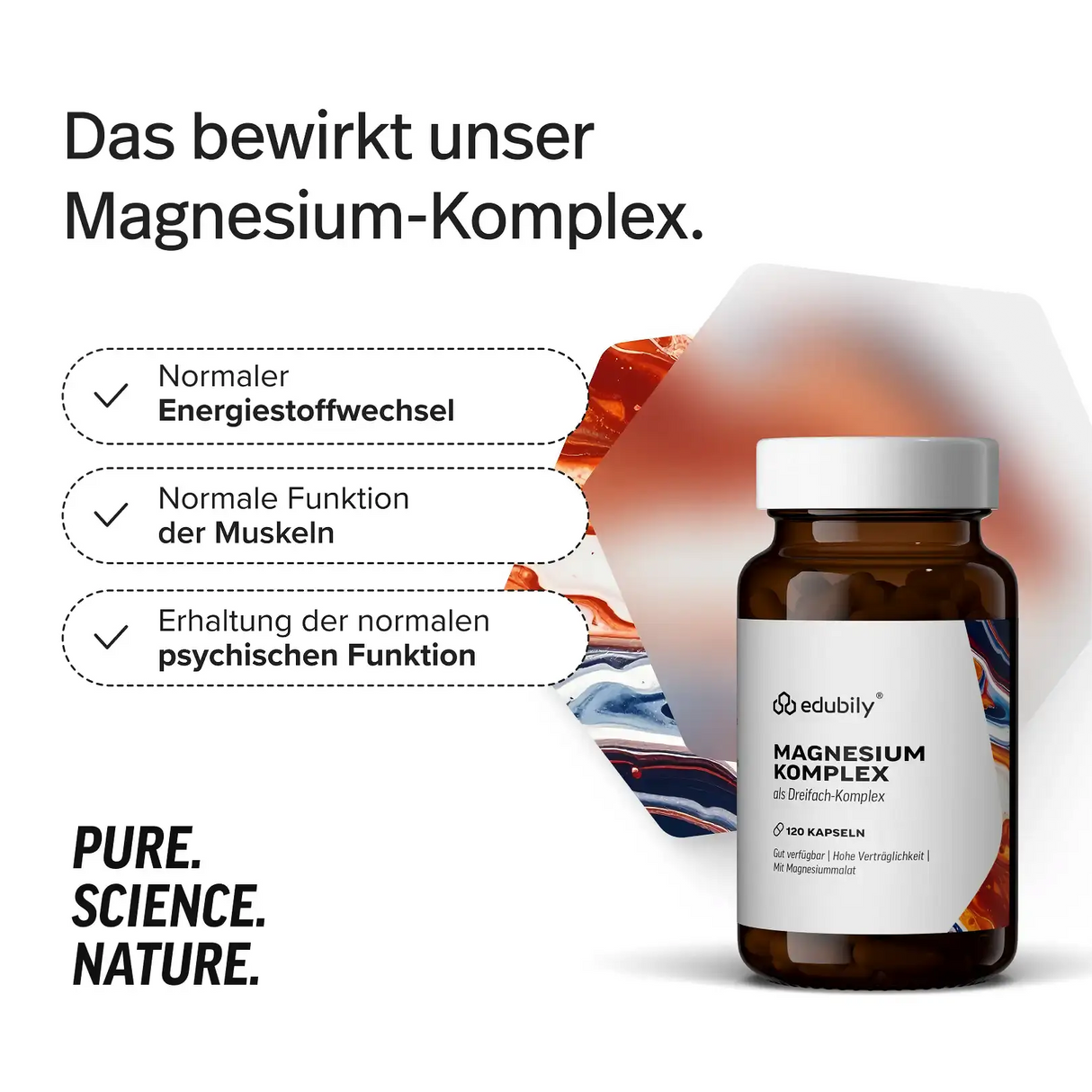 Magnesium-Kapseln kaufen - edubily Magnesium (Mineralstoff) - Fitness Onlineshop