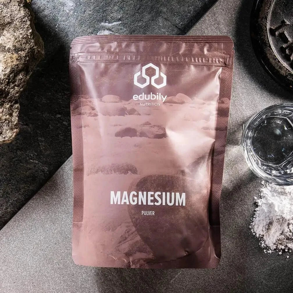 Magnesium-Pulver kaufen - edubily Magnesium (Mineralstoff) - Fitness Onlineshop