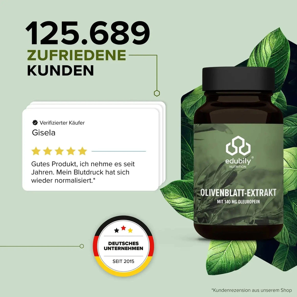 Olivenblatt Extrakt kaufen - edubily Extrakte - Fitness Onlineshop