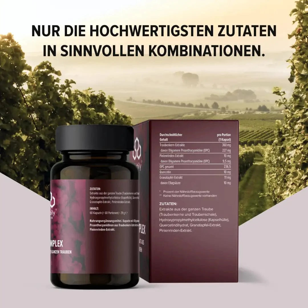 OPC Komplex 60 kaufen - edubily Extrakte - Fitness Onlineshop