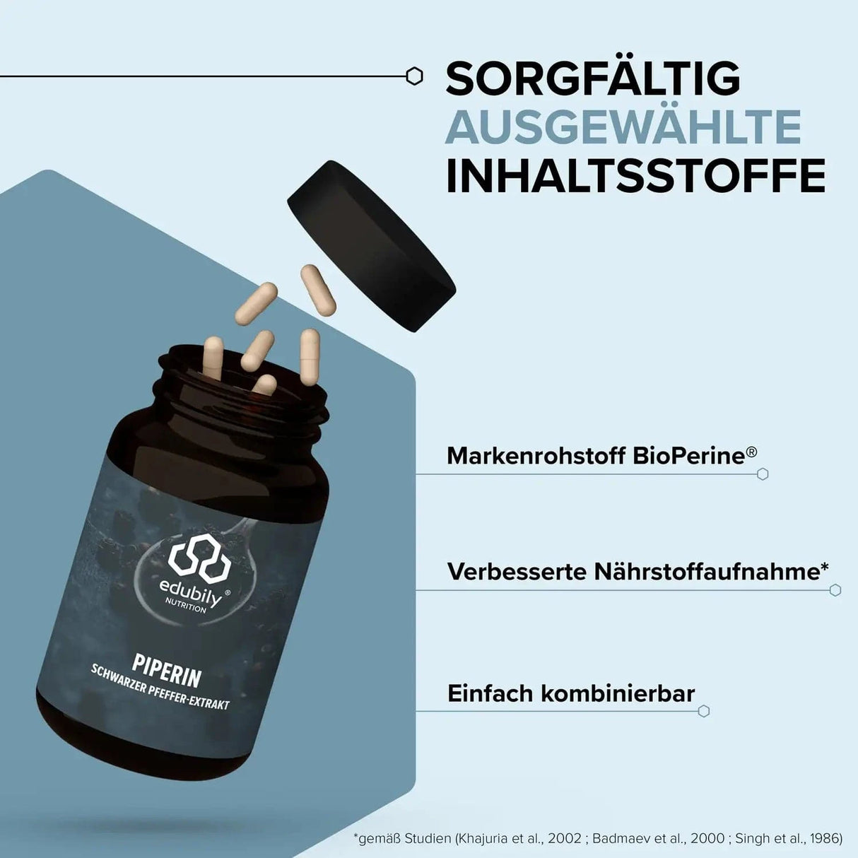 Piperin kaufen - edubily Gesundheit - Fitness Onlineshop