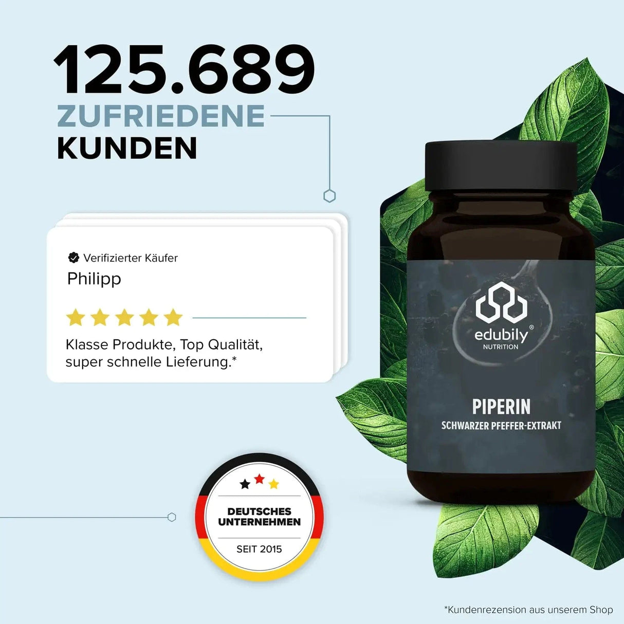 Piperin kaufen - edubily Gesundheit - Fitness Onlineshop