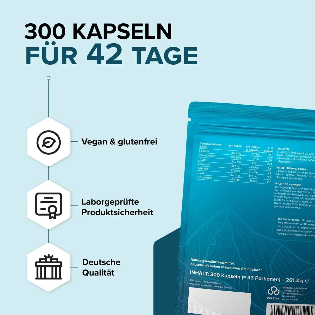 PURE LP7 Aminosäuren kaufen - edubily Weitere Aminosäuren - Fitness Onlineshop
