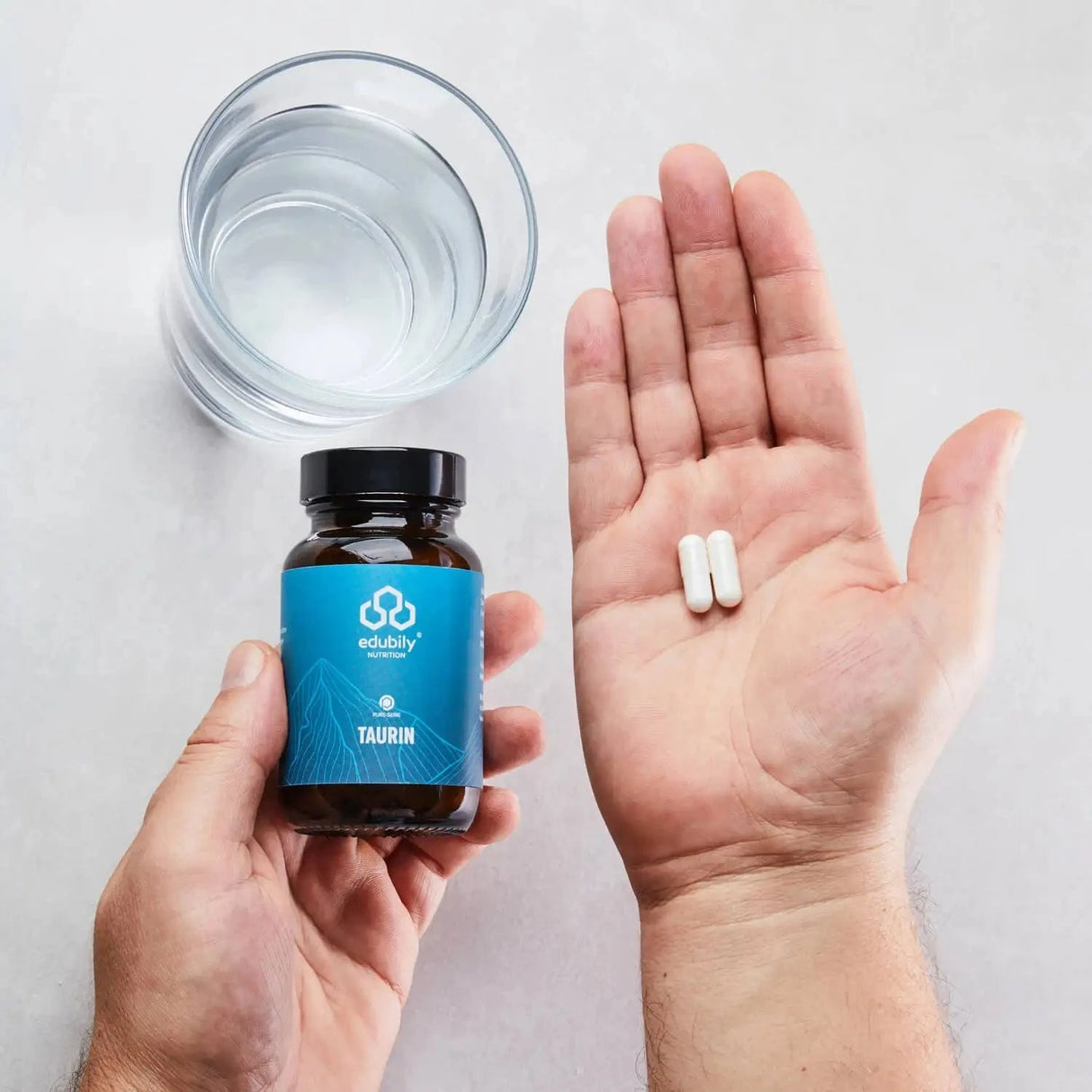 Acquista capsule di PURE Taurina - edubily Altri aminoacidi - Negozio online di articoli per il fitness