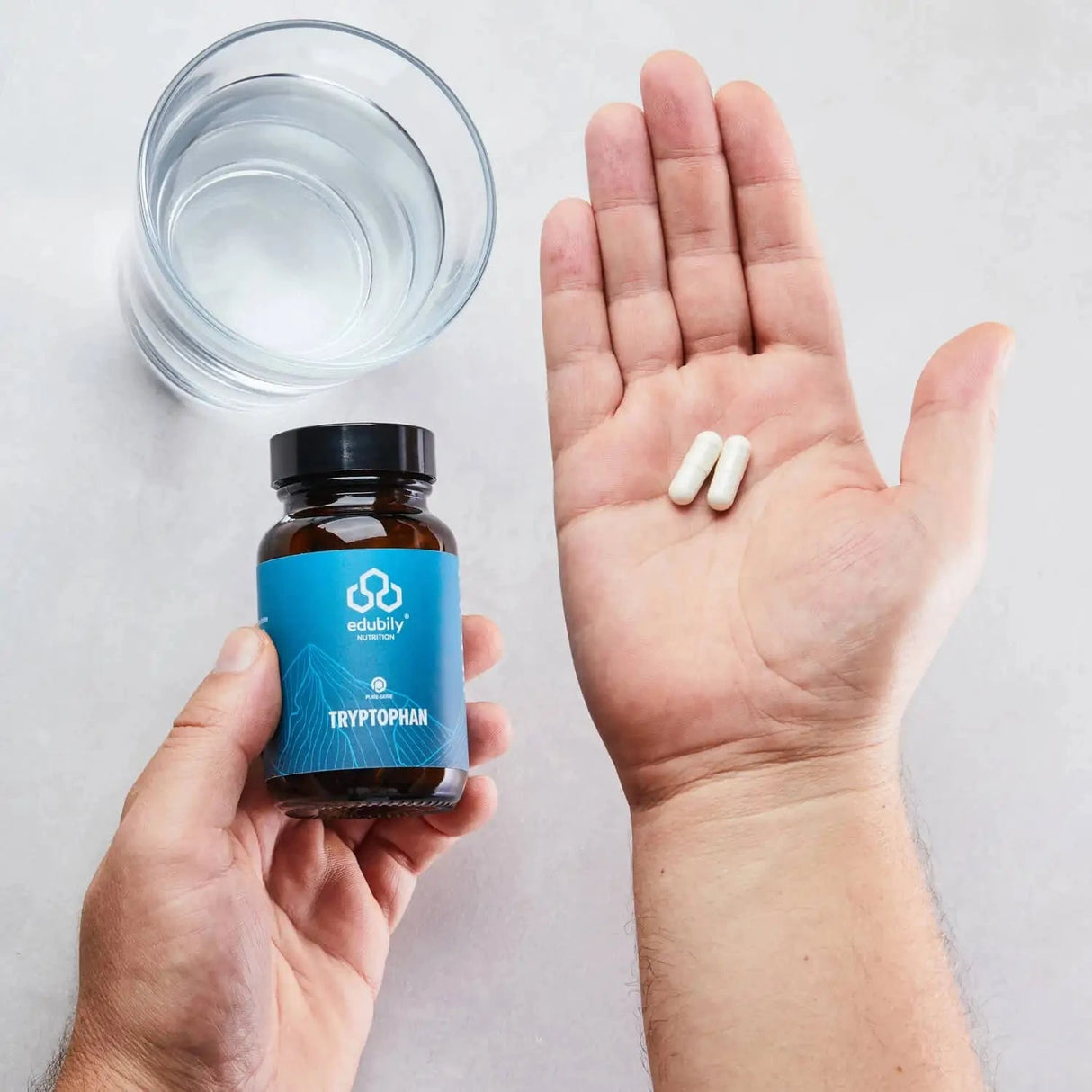 PURE Tryptophan Kapseln kaufen - edubily Weitere Aminosäuren - Fitness Onlineshop