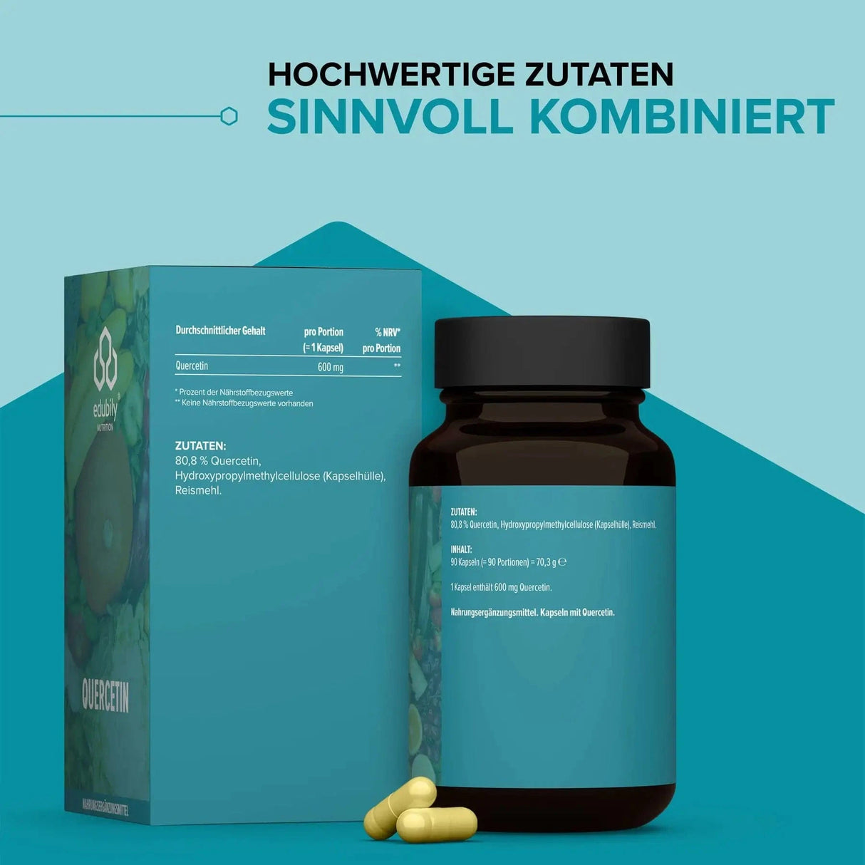 Quercetin kaufen - edubily Gesundheit - Fitness Onlineshop