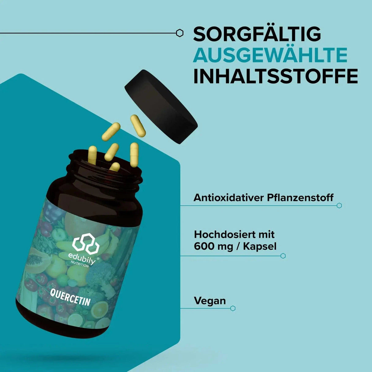 Quercetin kaufen - edubily Gesundheit - Fitness Onlineshop