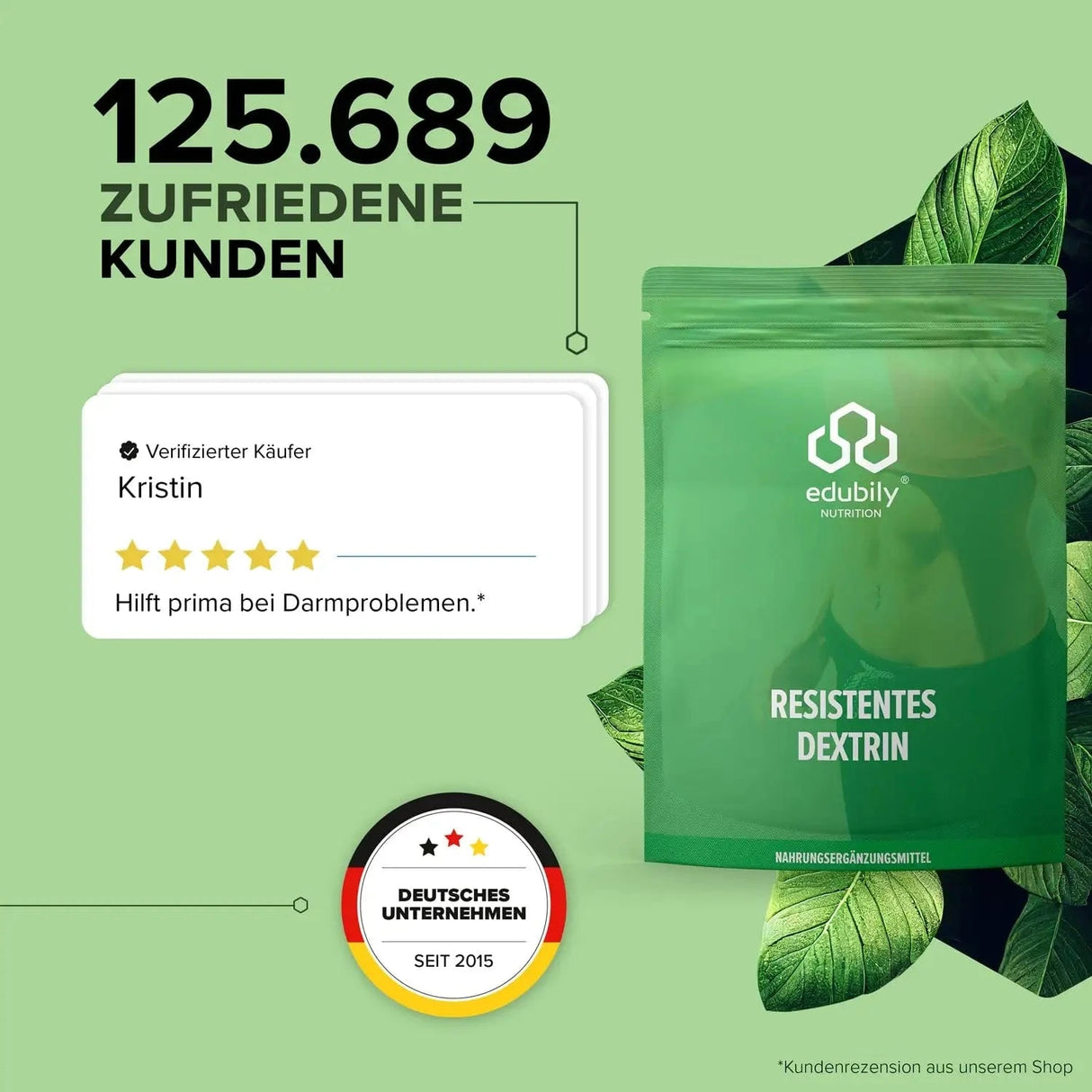 Resistentes Dextrin Pulver kaufen - edubily Ballaststoffe - Fitness Onlineshop